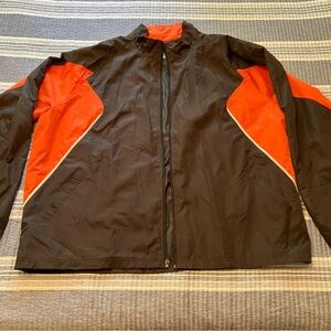 Augusta Sportswear Golf Jacket - 3XL - Black and Orange